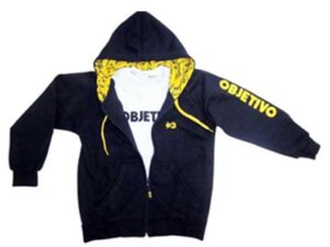 Blusa Moletom Aberta com Capuz e Ziper Tradicional